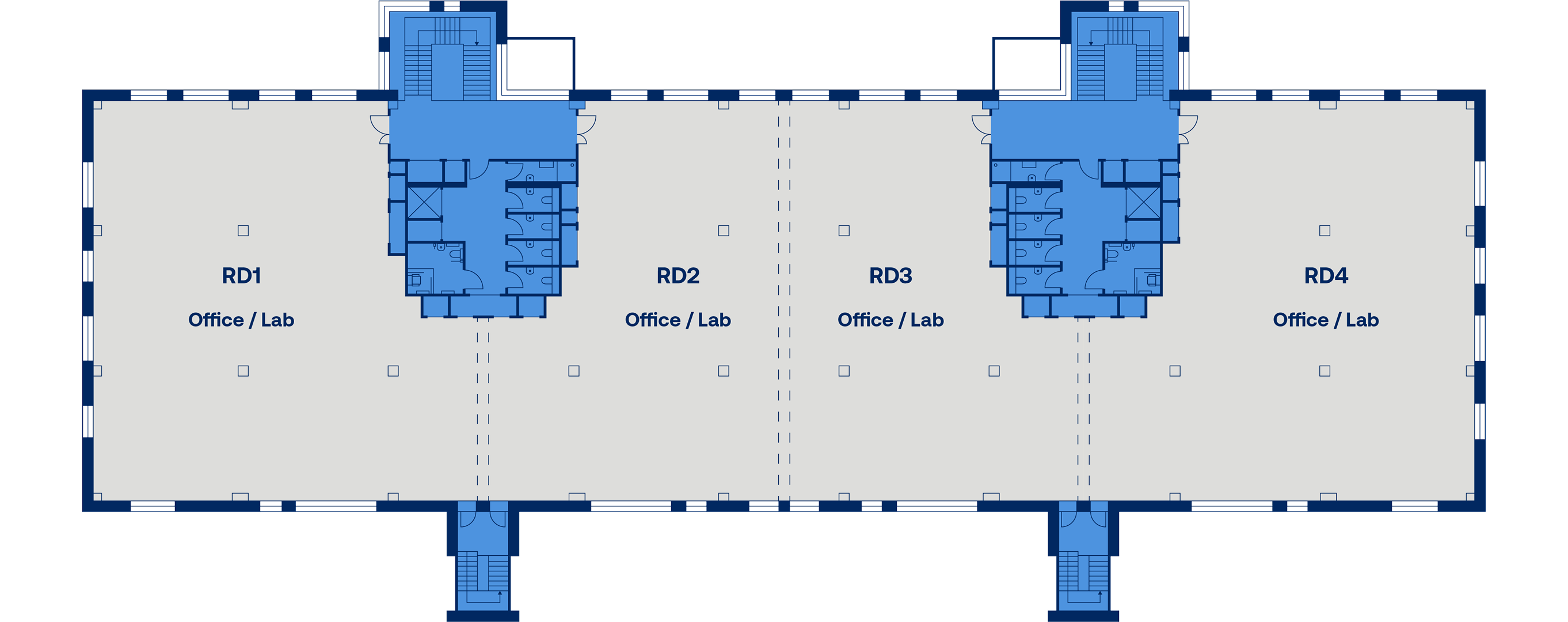 The Ruddock first floor plan